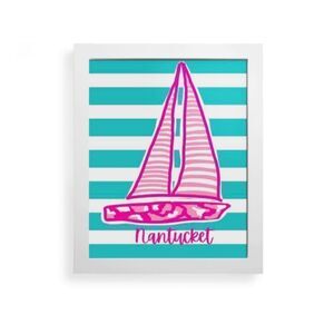 Nantucket Sailboat Print 